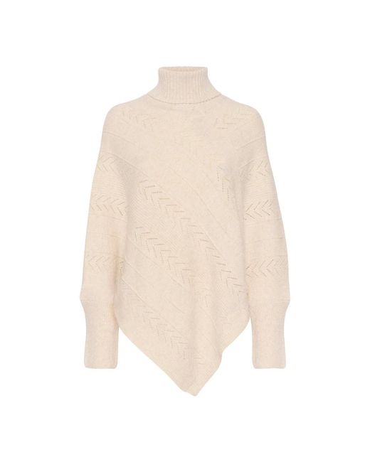 Cream Natural Turtlenecks