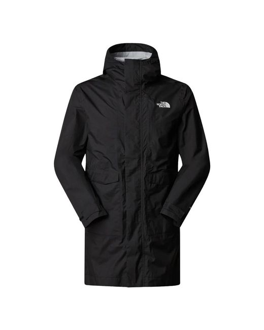 The North Face Packable Shell Parka in het Black voor heren