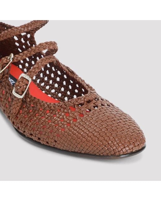 CAREL PARIS Brown Ballerina Shoes