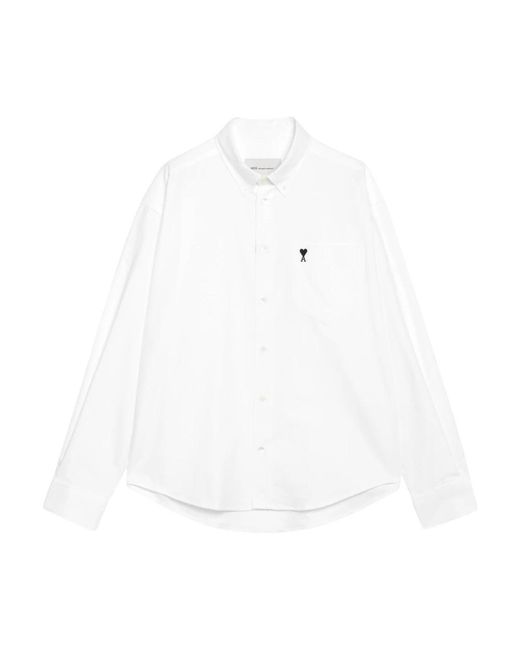 AMI White Formal Shirts for men