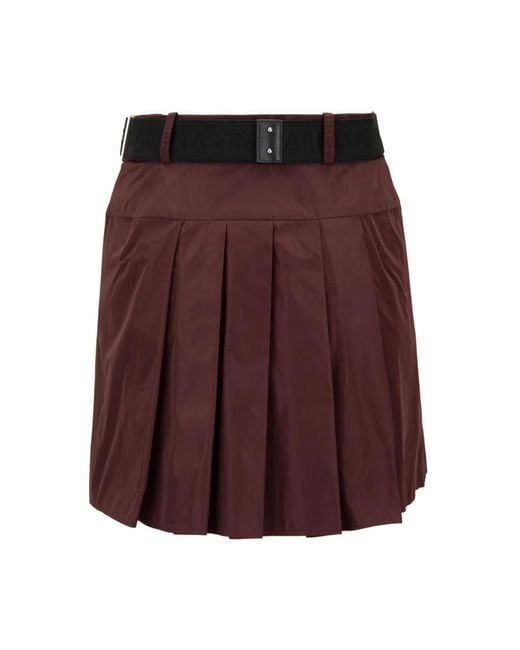 Elisabetta Franchi Purple Short Skirts