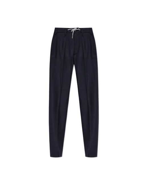 Slim-Fit Trousers di Eleventy in Blue da Uomo