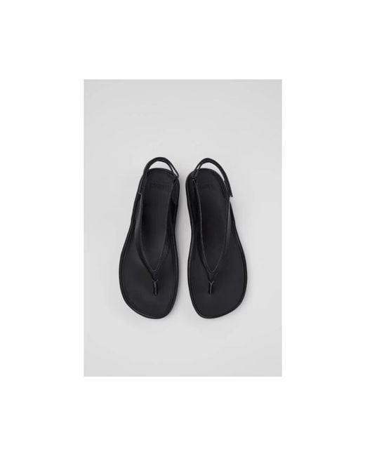 Camper Blue Flat Sandals