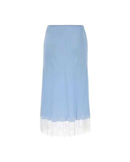 Moschino Blue Midi Skirts