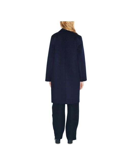 Single-Breasted Coats Tory Burch de color Blue