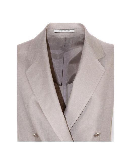 Vests Tagliatore de color Gray