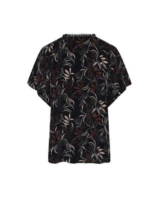 Blouses Bruuns Bazaar de color Black