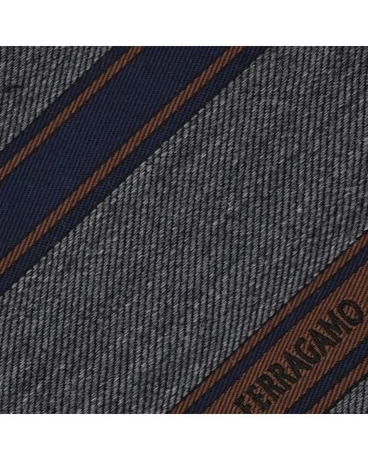 Ferragamo Black Ties for men