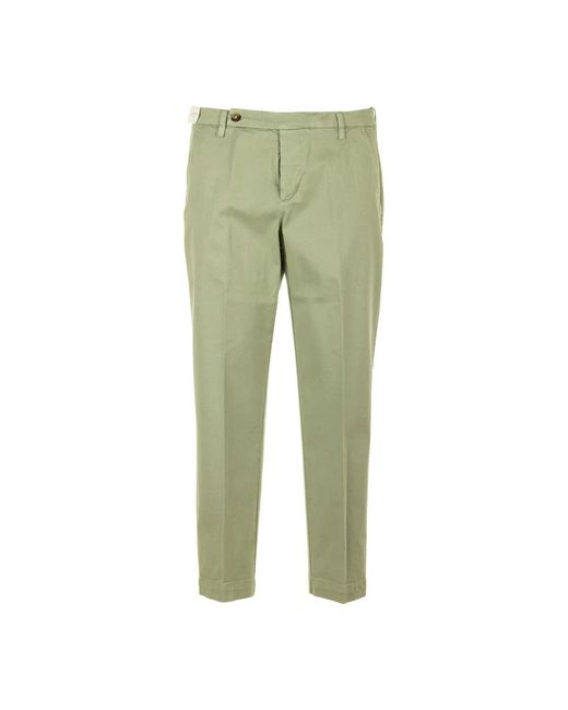 Entre Amis Green Chinos for men
