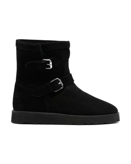 KENZO Black Ankle Boots