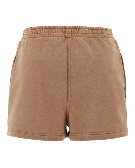Fendi Brown Short Shorts