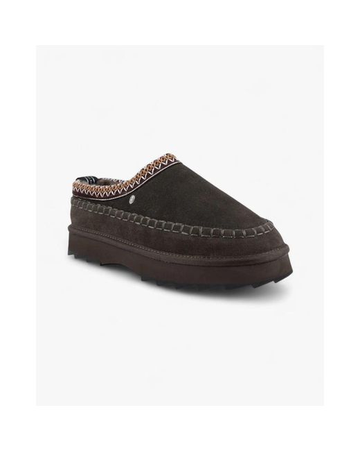Mules di EMU in Brown