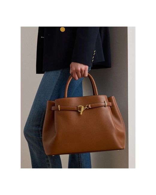 Ralph Lauren Brown Handbags