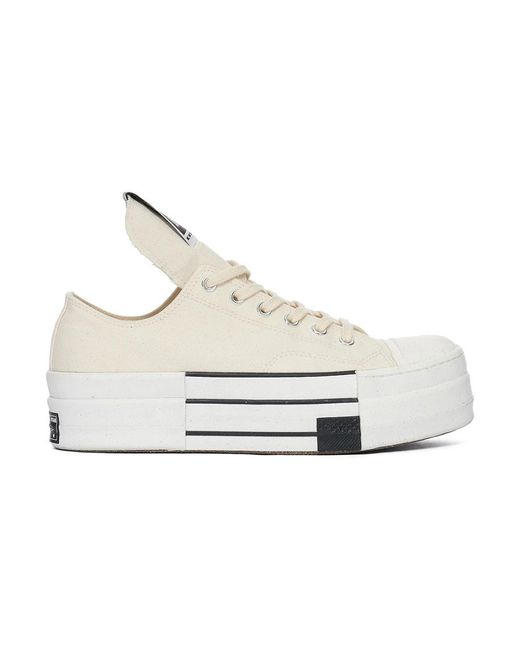 Rick Owens White Sneakers for men