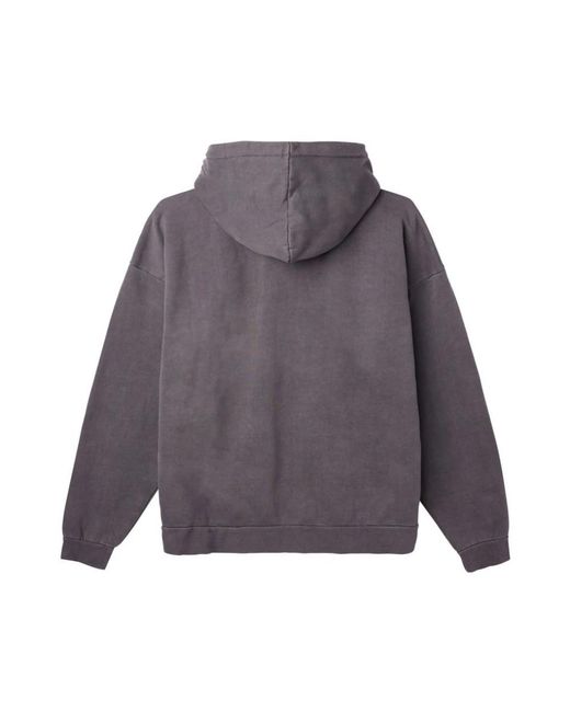 Obey Gray Zip-Throughs for men