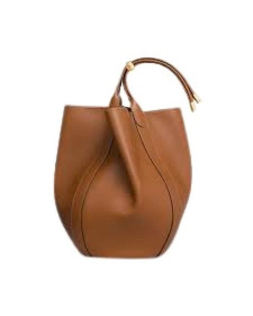 Céline Brown Shopping Bags