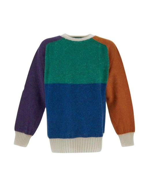Howlin' By Morrison Wollstrickpullover in Blue für Herren