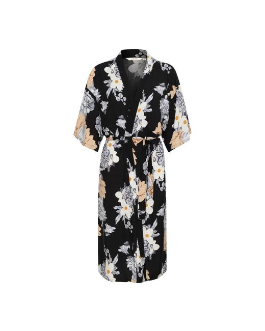 Cream Black Midi Dresses