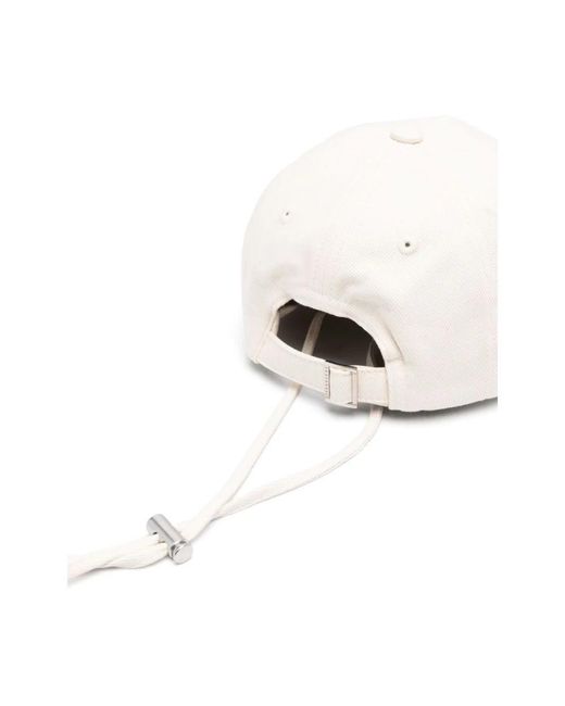 Jacquemus Casquette Artichaut in het White voor heren