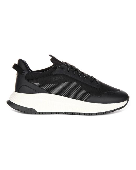 HUGO Black Sneakers for men