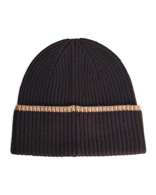 Drole de Monsieur Black Beanies for men