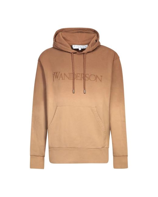 J.W. Anderson Brown Hoodies for men