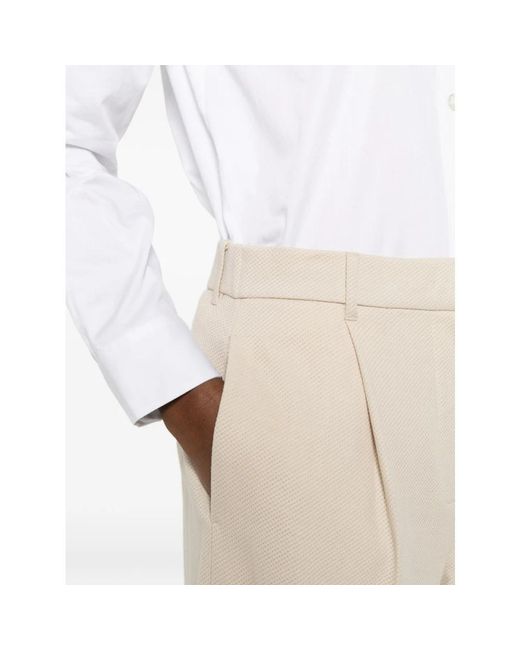 Max Mara White Wide Trousers