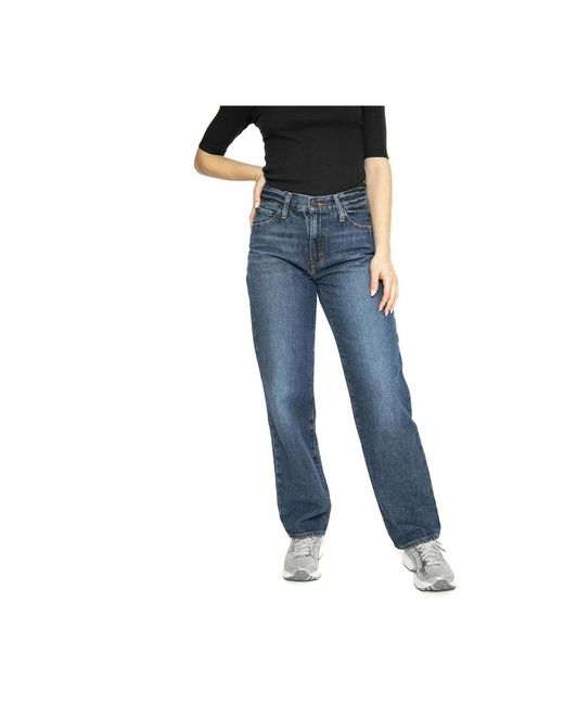 Levi's Blue Straight Fit Jeans