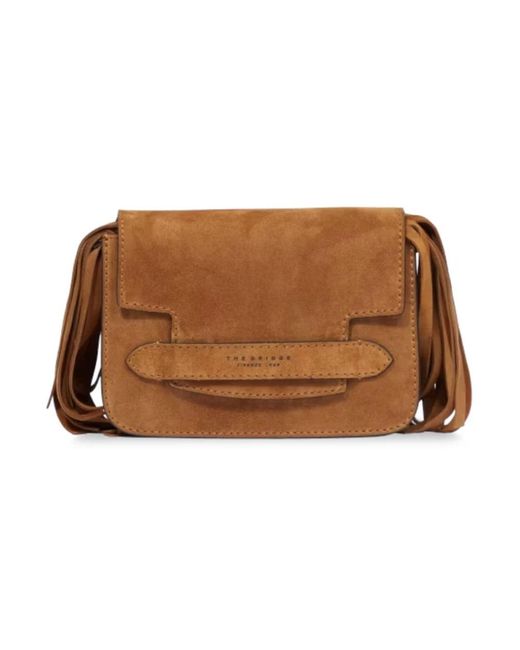 The Bridge Brown Shoulder Bags