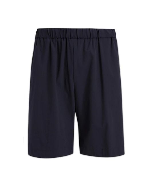 Brian Dales Blue Casual Shorts for men