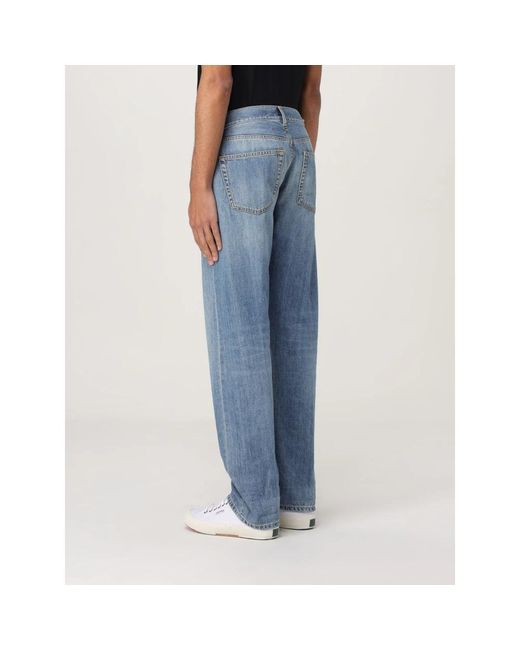 Dondup Blue Straight Fit Jeans for men