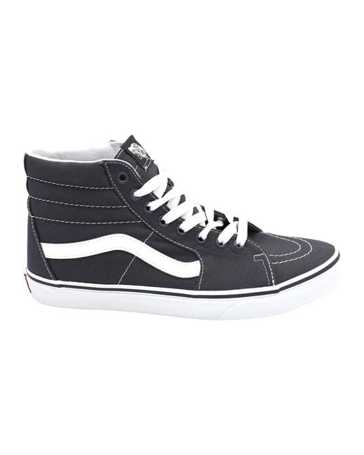 Vans Schoenen ,Grijs ,Canvas High Top Sneakers in het Blue voor heren