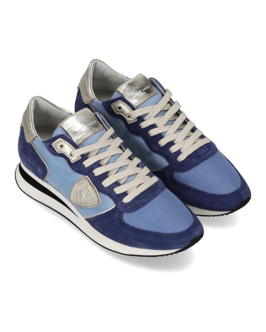 Philippe Model Blue Sneakers