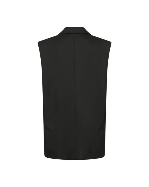 Gestuz Jassen ,Zwart ,Vest in het Black