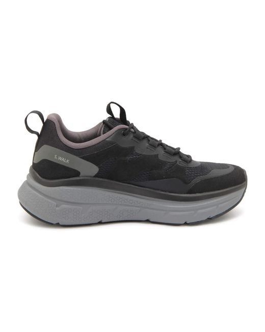 Sun 68 Schoenen ,Zwart ,Sportieve Venus Schoenen in het Black