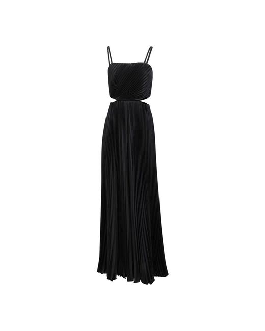 Alice + Olivia Black Maxi Dresses