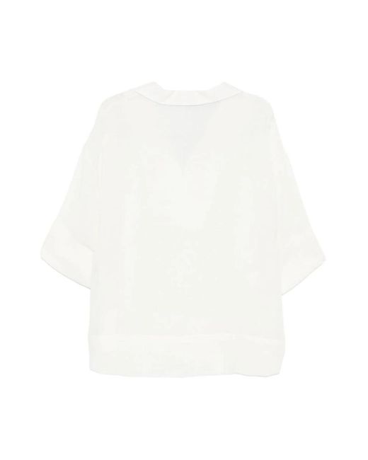 Blouses Eleventy de color White
