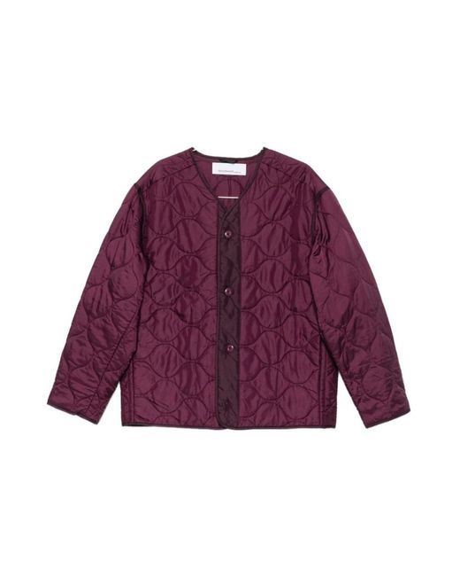OAMC Purple Winter Jackets for men
