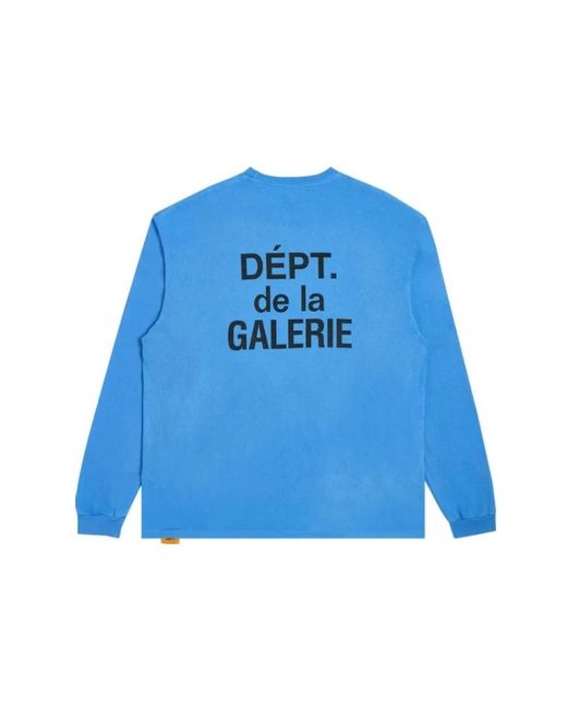 GALLERY DEPT. Blue Long Sleeve T-Shirts for men