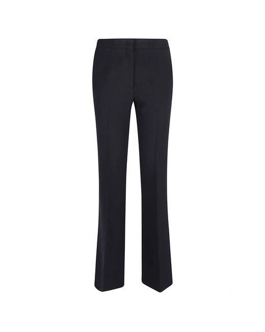 Etro Broeken ,Blauw ,Wol Blauwe Elegante Broek Voor Vrouwen in het Blue