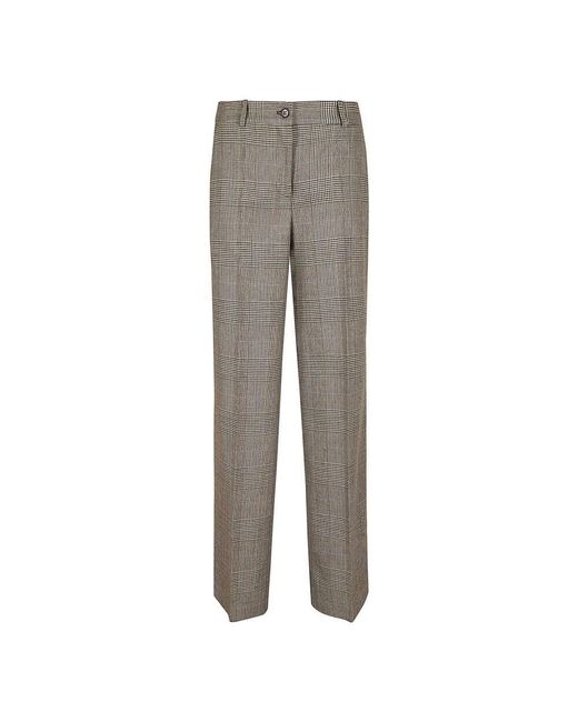 P.A.R.O.S.H. Gray Leinenhose