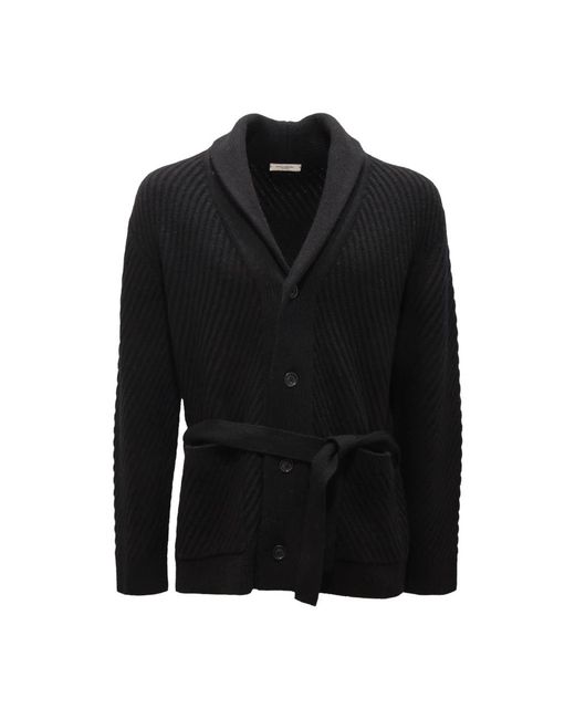 Paolo Pecora Cardigans in het Black voor heren