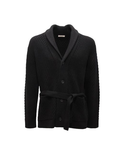 Paolo Pecora Black Cardigans for men
