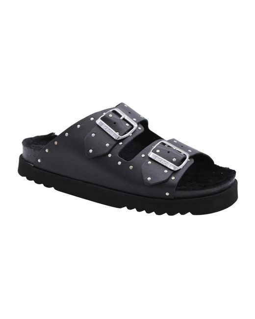 Scholl Black Sliders