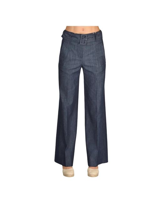 Incotex 820 Pantaloni in het Blue
