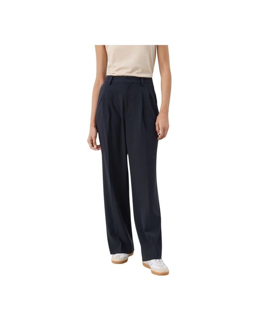 Part Two Blue Wide Trousers