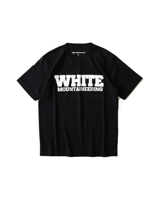 White Mountaineering Black T-Shirts for men