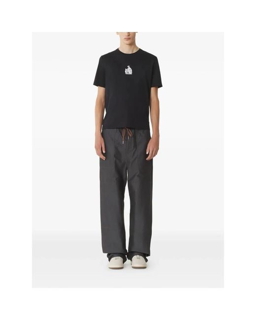 T-Shirts Lanvin de hombre de color Black