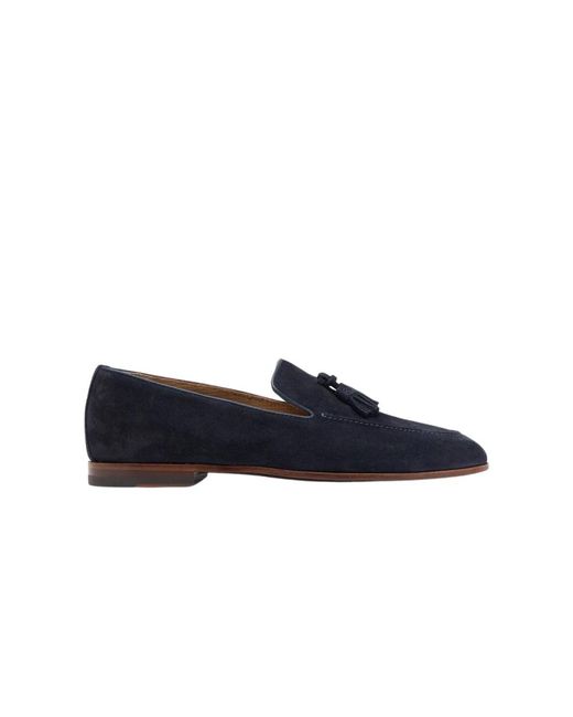 Scarosso Blue Loafers for men