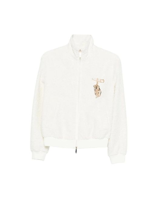 Emporio Armani White Faux Fur & Shearling Jackets